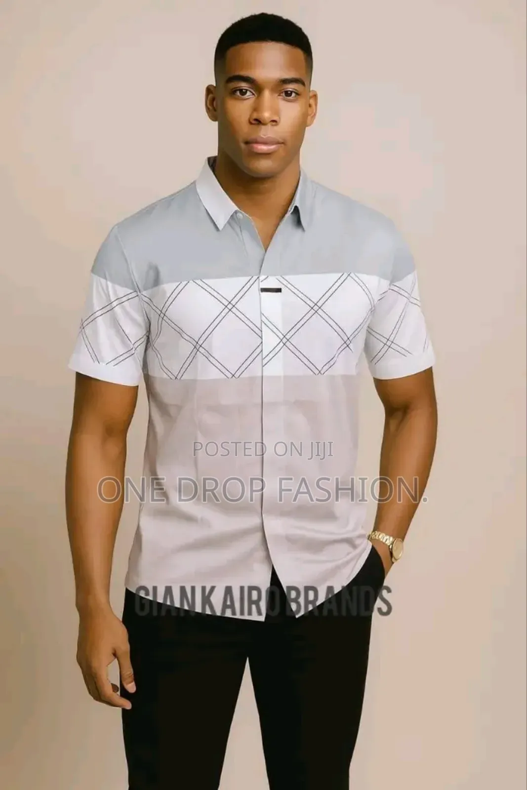 Men Designer Fashion Stripped T-Shirts