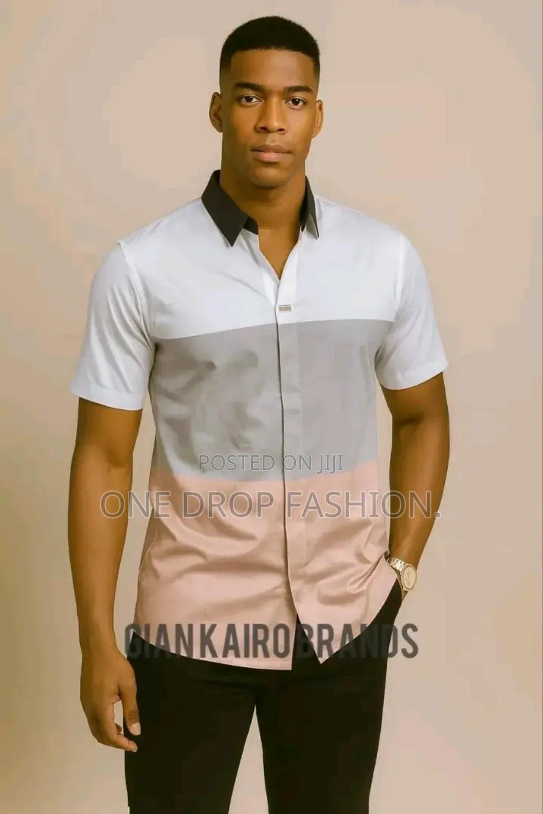 Men Designer Fashion Stripped T-Shirts