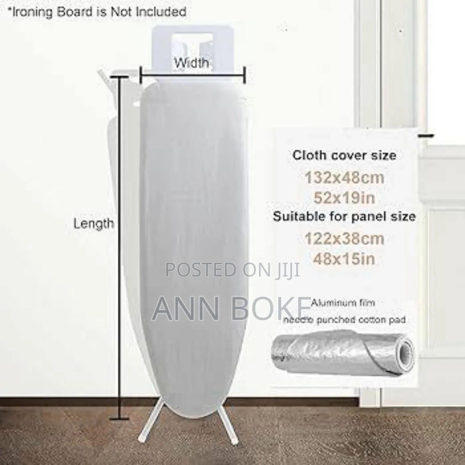 *New Arrival *
*Ironing Board Now Available in 3 Colours