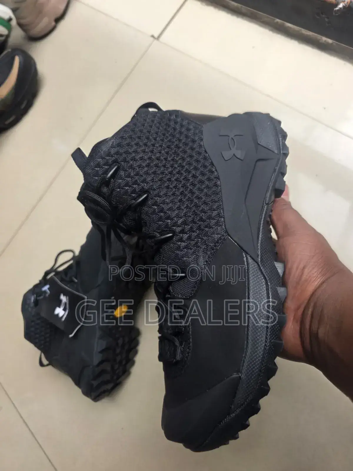 Black Military Boots,Under Armour