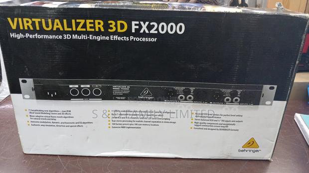 Behringer Fx2000 Multi-Engine Effects Processor - main view