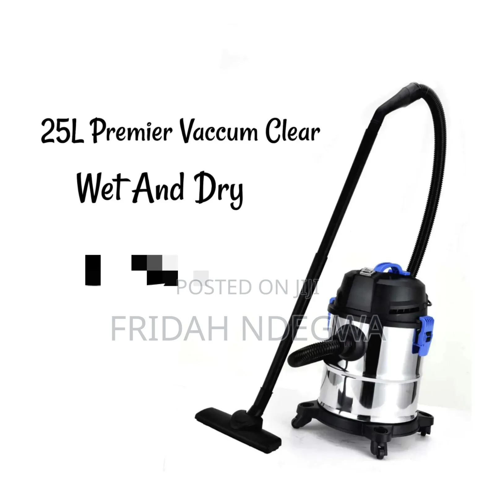 25litres Premier Vacuum Cleaner Wet and Dry