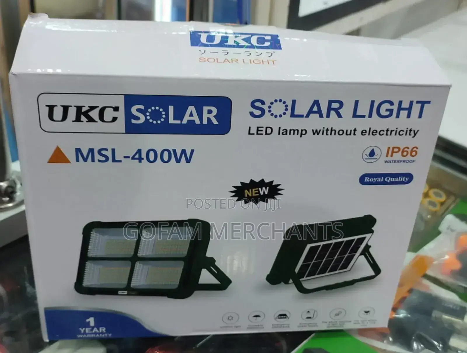 Ukc Solar Light