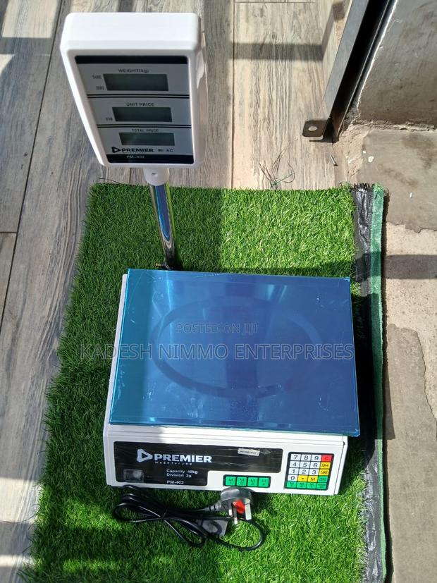 Rechargeable 40kg Premier Weighing Scale
