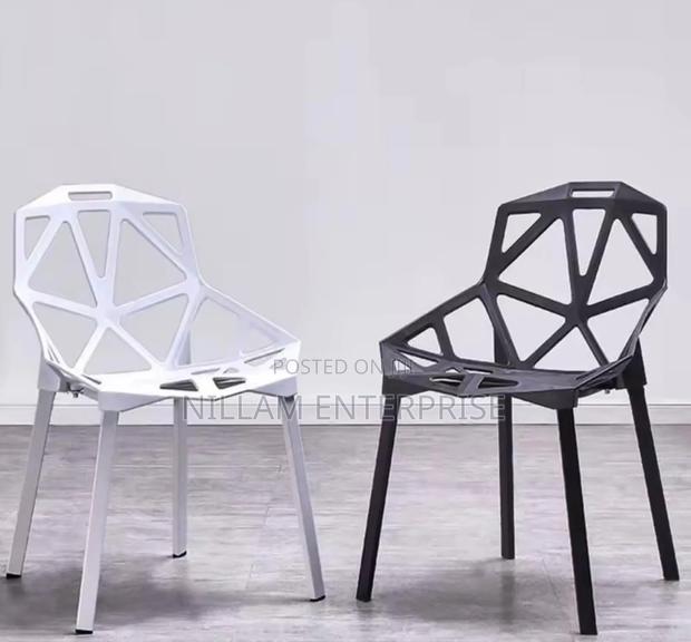Modern Simple Geometric Pattern Like Plastic Chairs - main view
