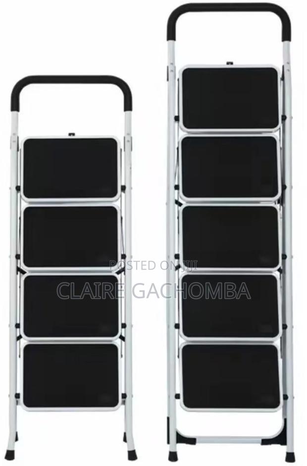 6 Step Ladder Folding Step Stool Stepladders With Anti-Slip - main view