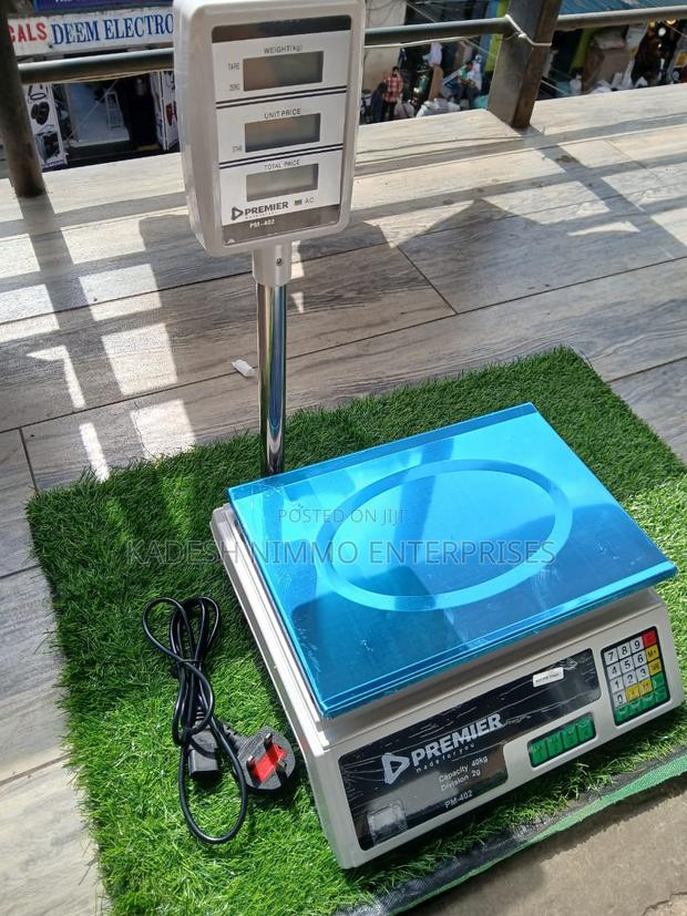 User-friendly Weight And Price Premier Weighing Scale 40kg