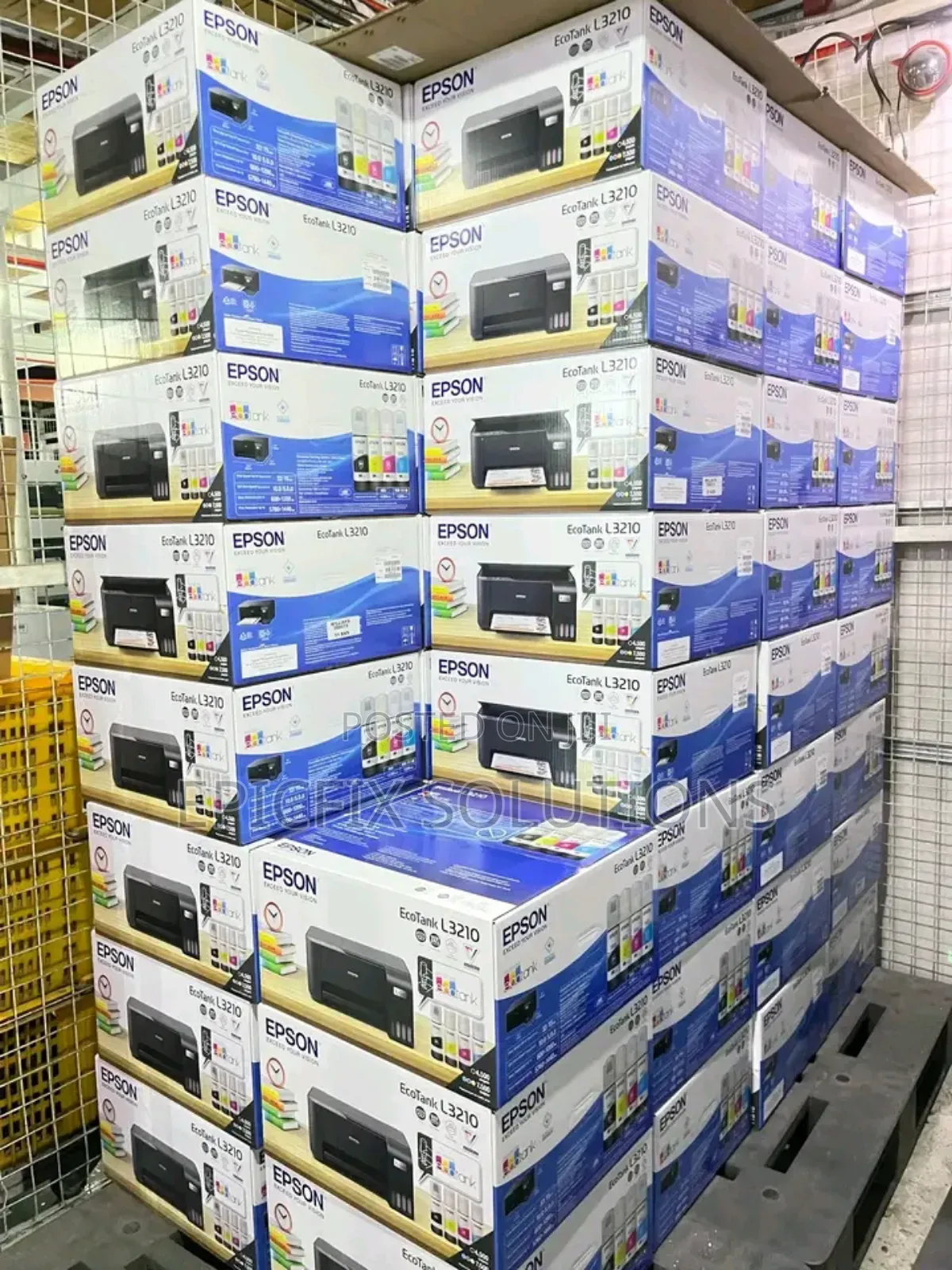 Epson Printer L3210,Usb, Print Scan and Copy Restocked