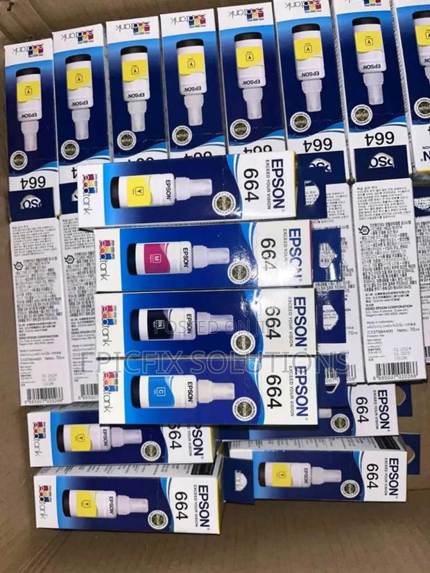 664 Epson Printer L850/382/220/Px660/383/360 Original Printer Inks