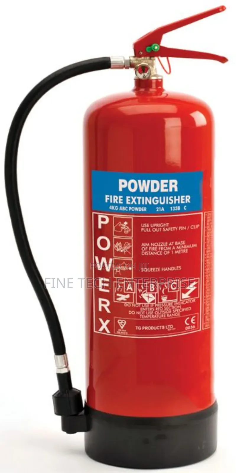 Dry Powder Fire Extinguisher 4kg