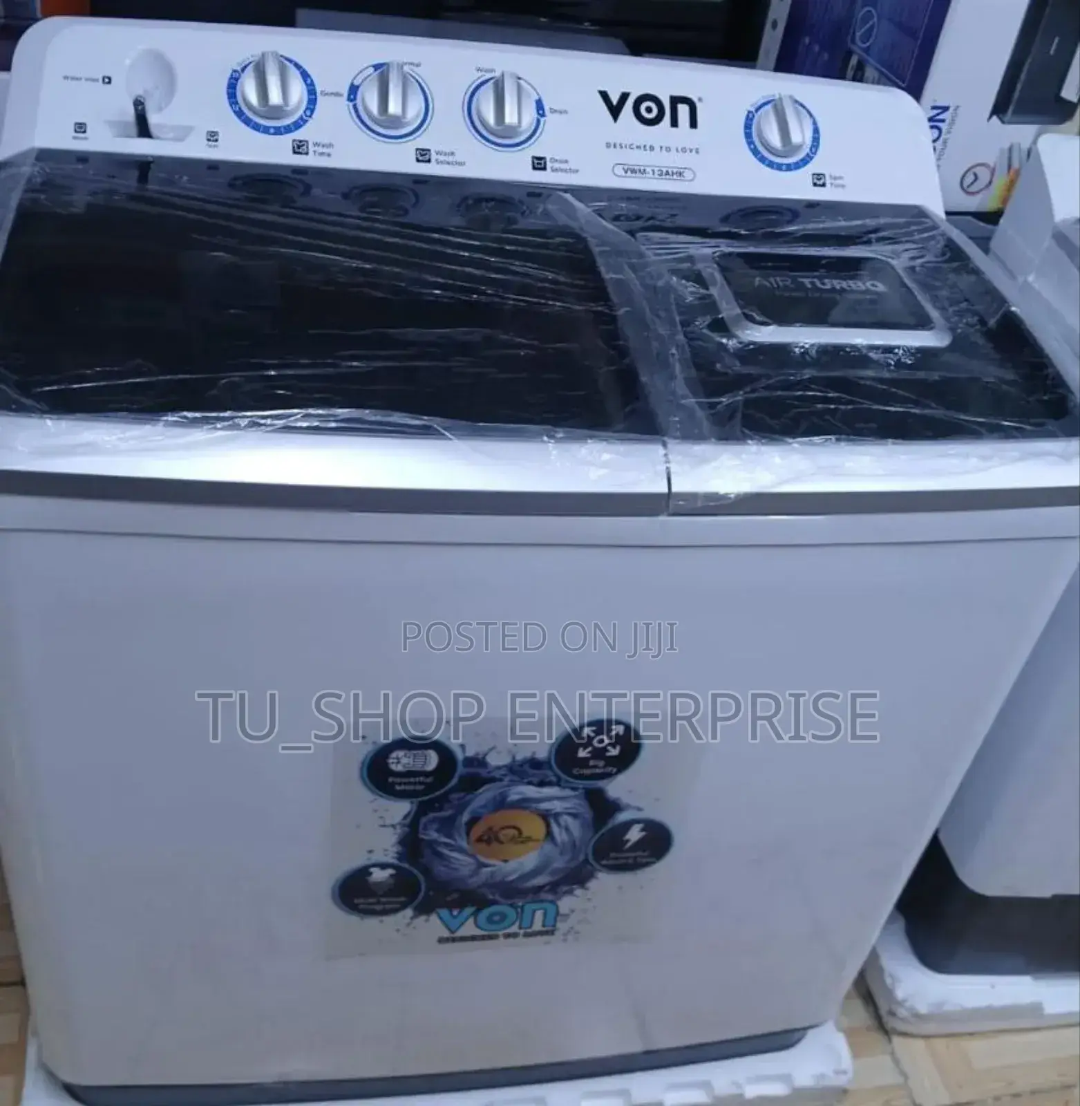 Washing Machine!!Von 13kg Twin Tub Washing Machine