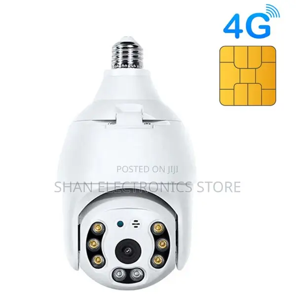 Security Ip PTZ Camera 360 V380 Pro CCTV 4g Sim Card Bulb Camera