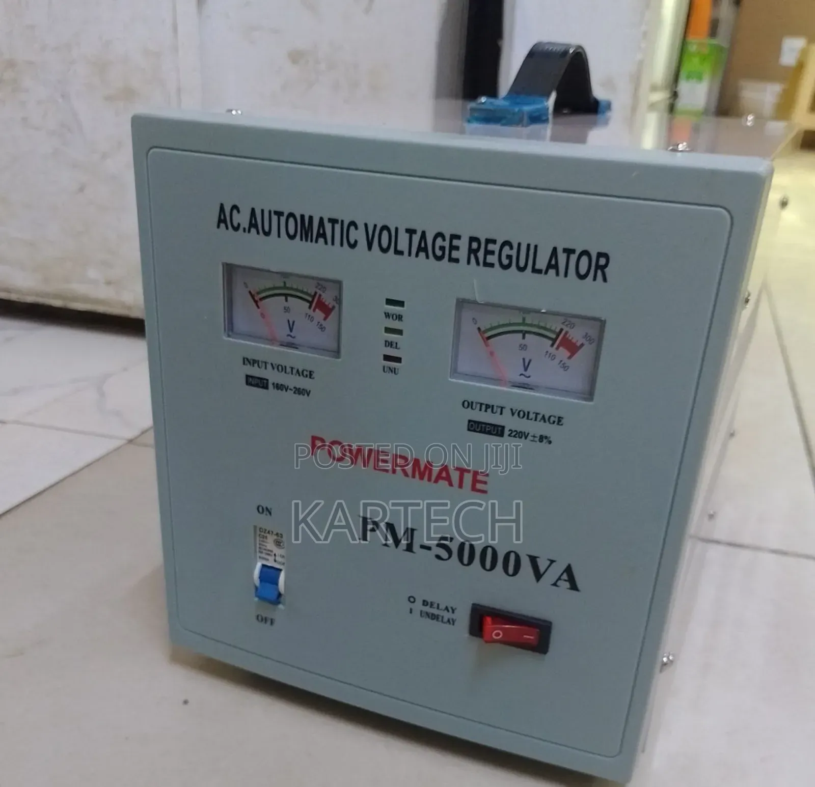 Automatic Voltage Regulator 5000va (5kva)– Ideal for Home Appliances