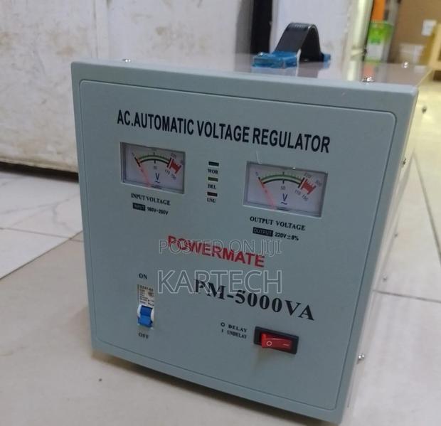 Automatic Voltage Regulator 5000va (5kva)– Ideal for Home Appliances