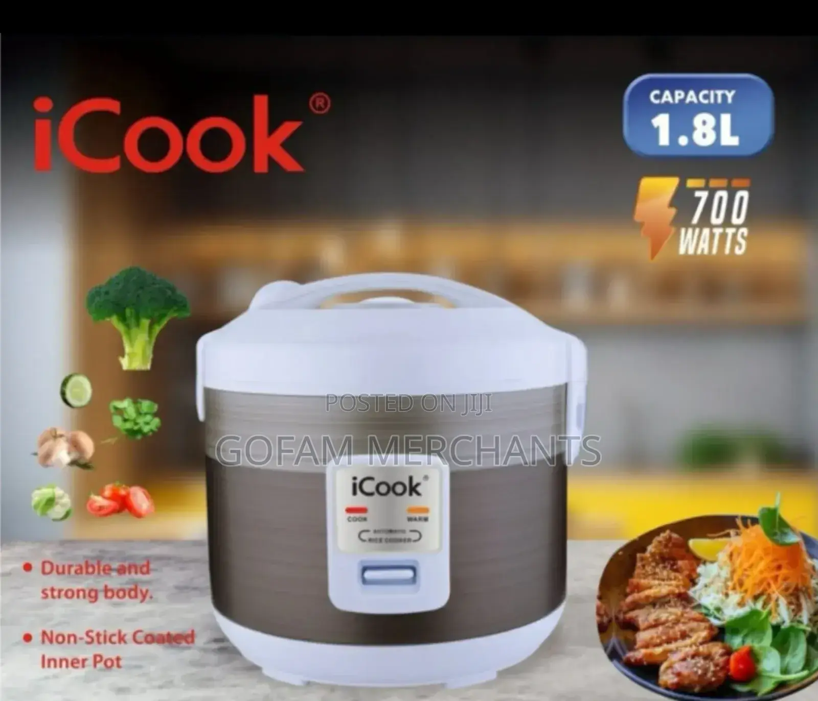 Icook Reliable Electric Cooker