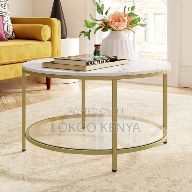 Dining Table : Marble Pedestal Round Dining Table
