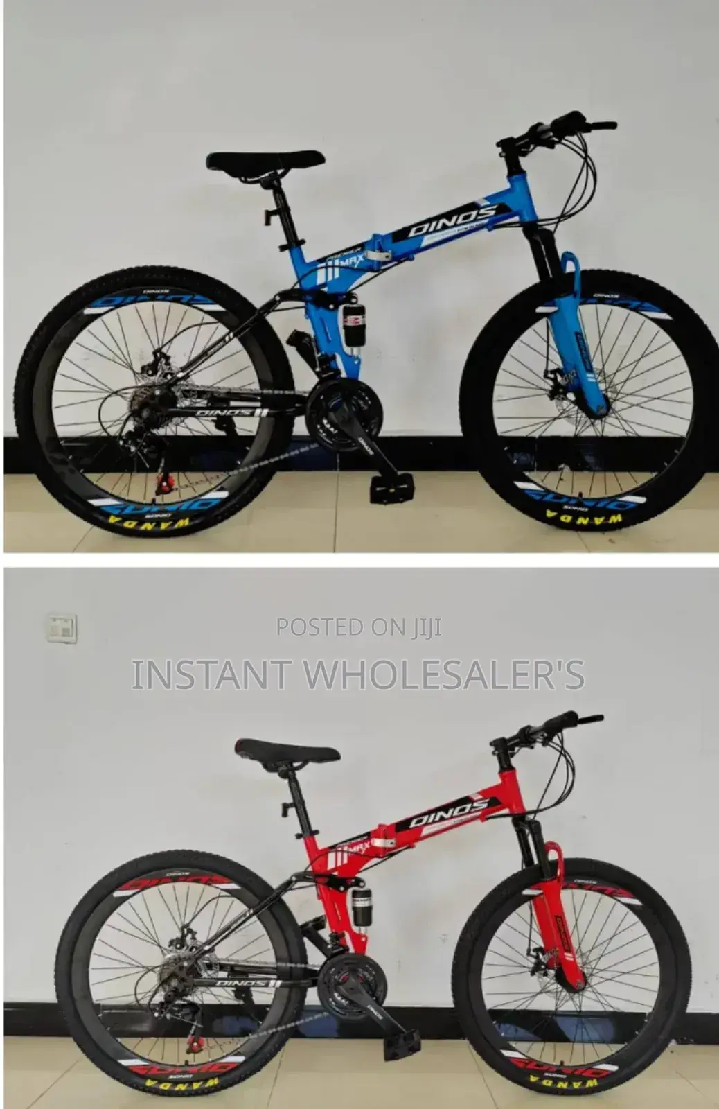 Foldable Dino Mountain Bikes