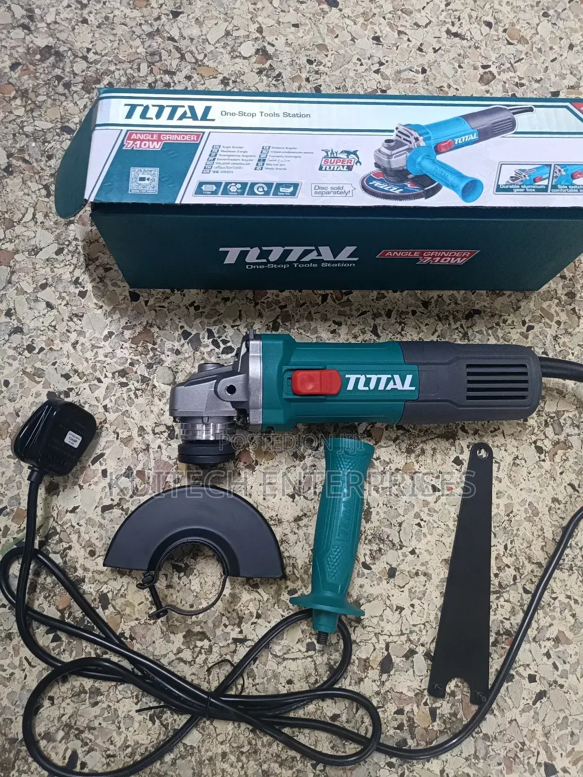 Total Grinder/ Electric Angle Grinder 4"