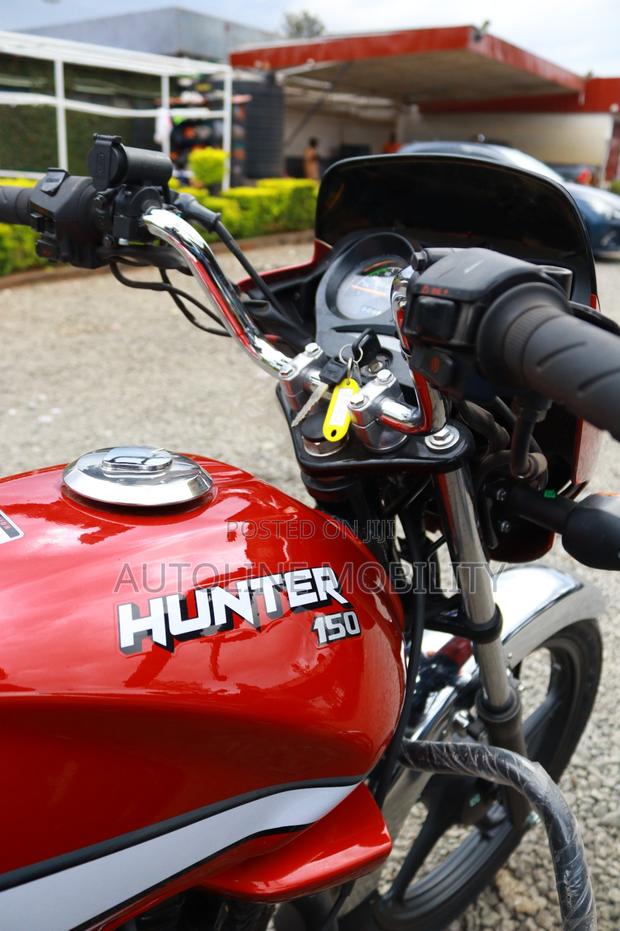 New Hero Hunter 150 2025 Red - thumbnail 3