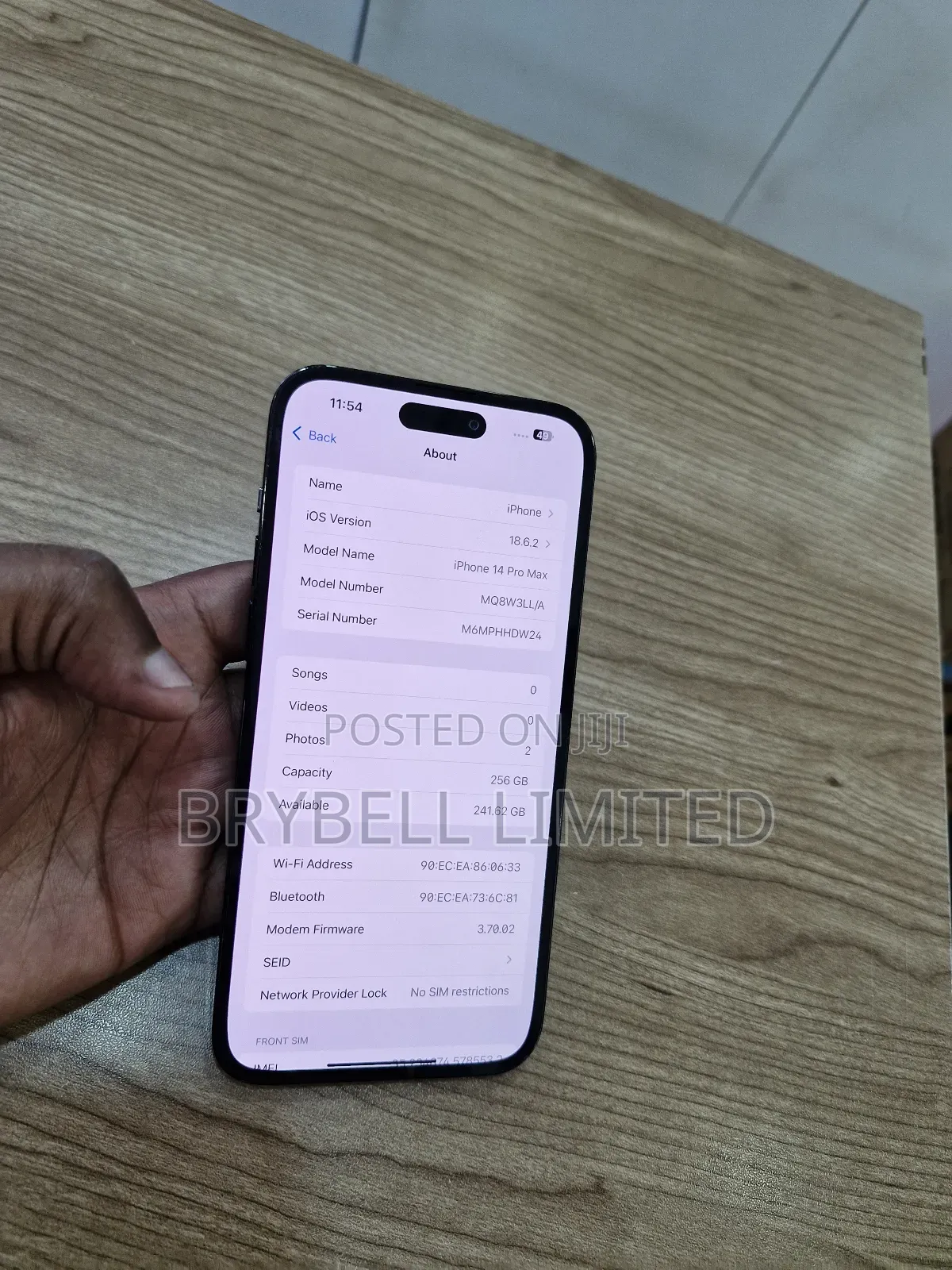 Apple iPhone 14 Pro Max 256 GB Gray