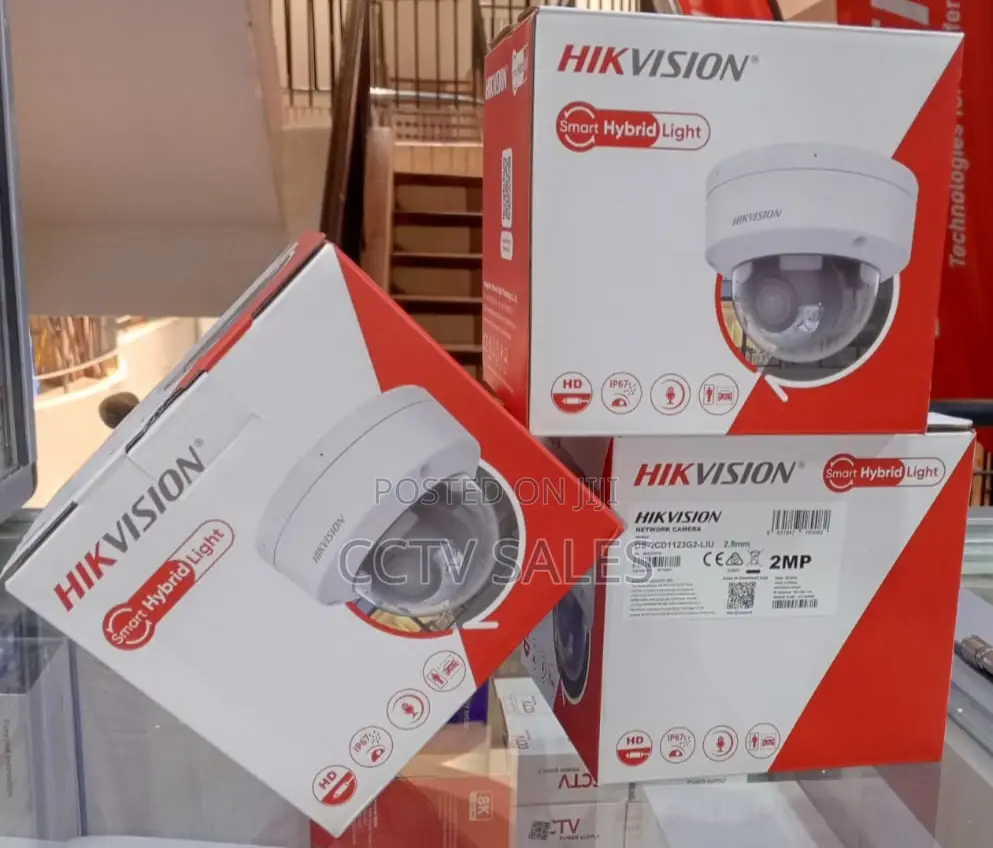Ds-2cd1123g2-Liu Hikvision Smart Hybrid Light Network Camera 2mp[Dome]