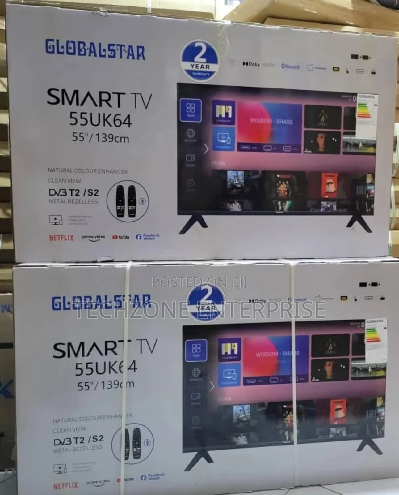 Globalstar 55 Inches Smart Tv