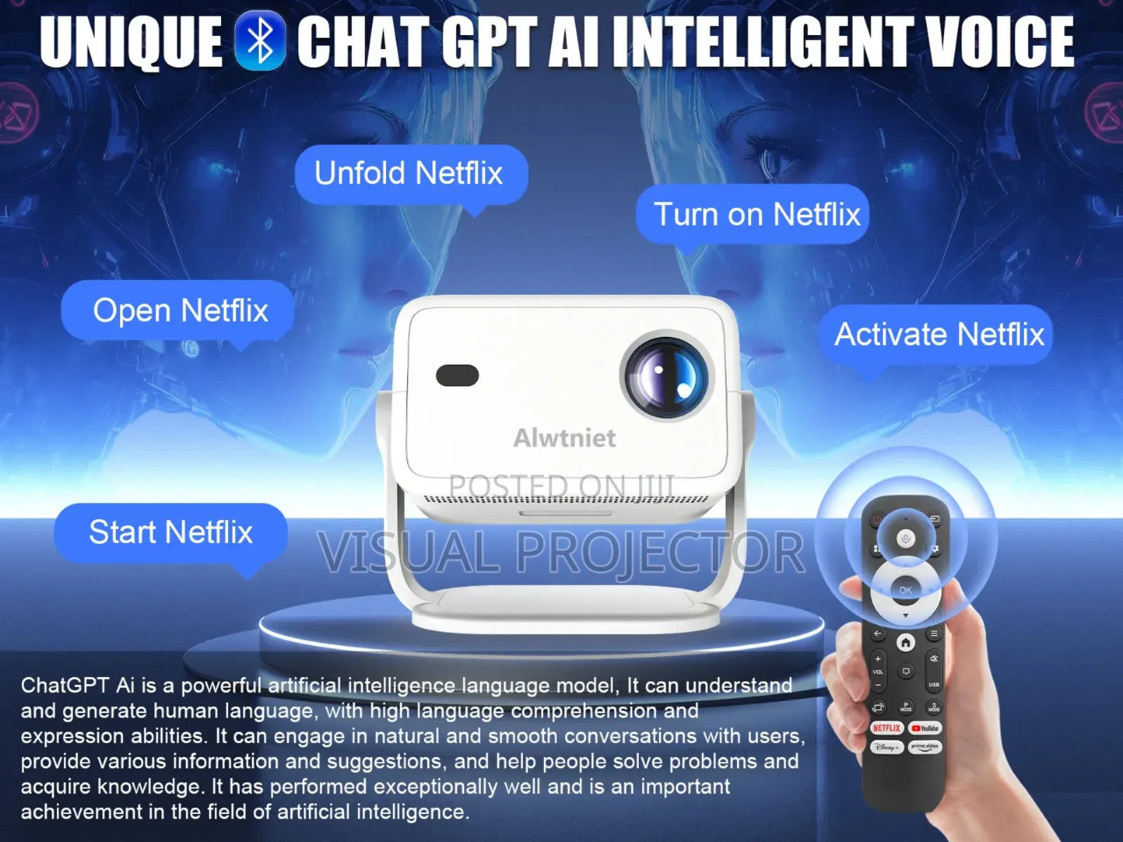 Magcubic Smart L018 Android Projector