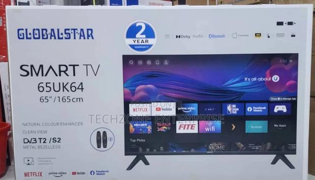 Globalstar 65" Smart Android Frameless Tv - thumbnail 2