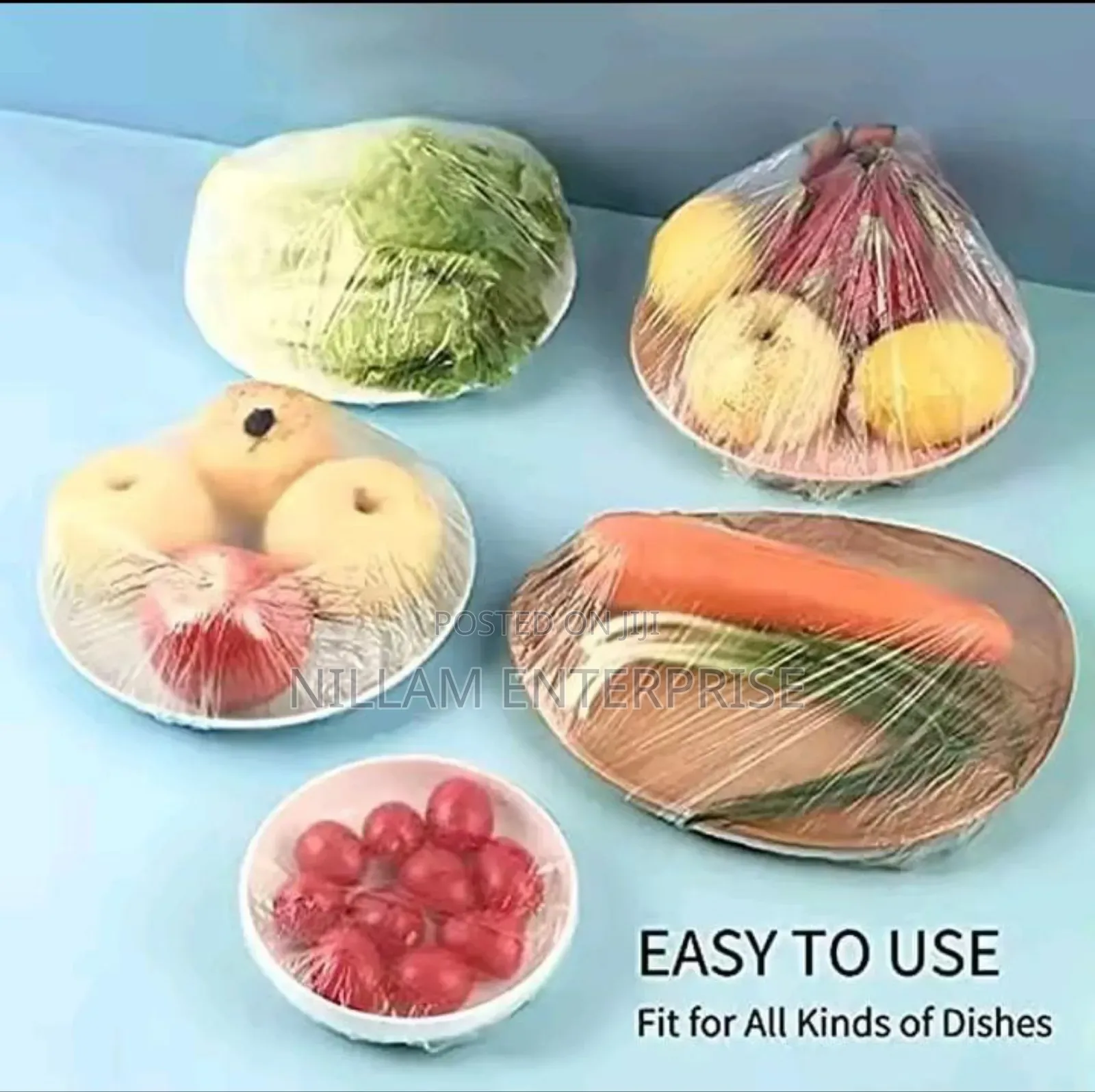 Disposable Freshness Protection Food Covers 100 PCS