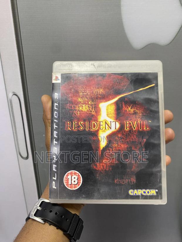 Resident Evil 5 Ps3 Game - main view