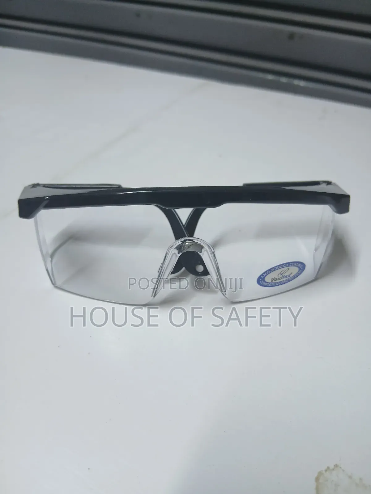 Black Flame Industrial Goggles