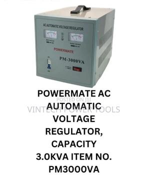 Voltage Regulator 3 Kva/Powermate Automatic Voltage Regulator - thumbnail 2