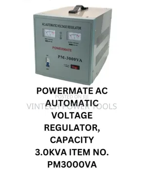 Voltage Regulator 3 Kva/Powermate Automatic Voltage Regulator