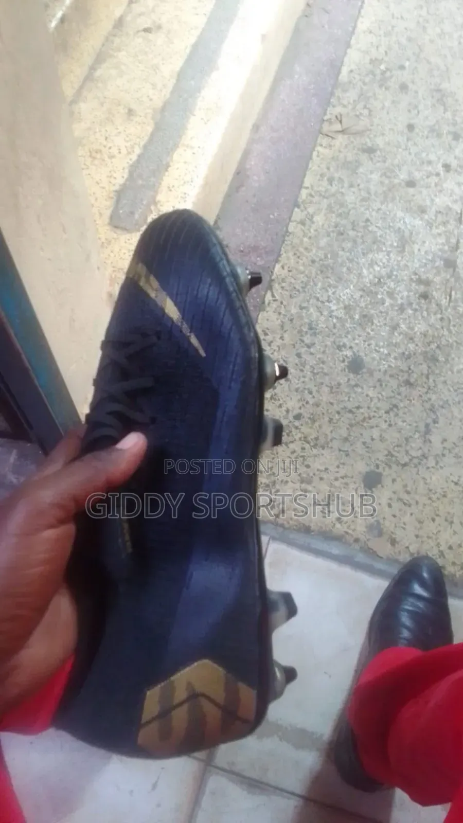 Rugby Shoes Metallic