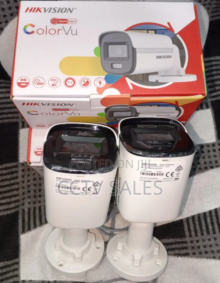 2mp Color Vu Audio Fixed Mini Bullet CCTV Camera