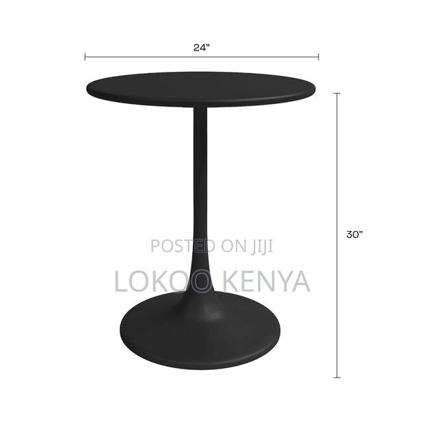 Dining Table : Round Dining Table With Black Pedestal Base