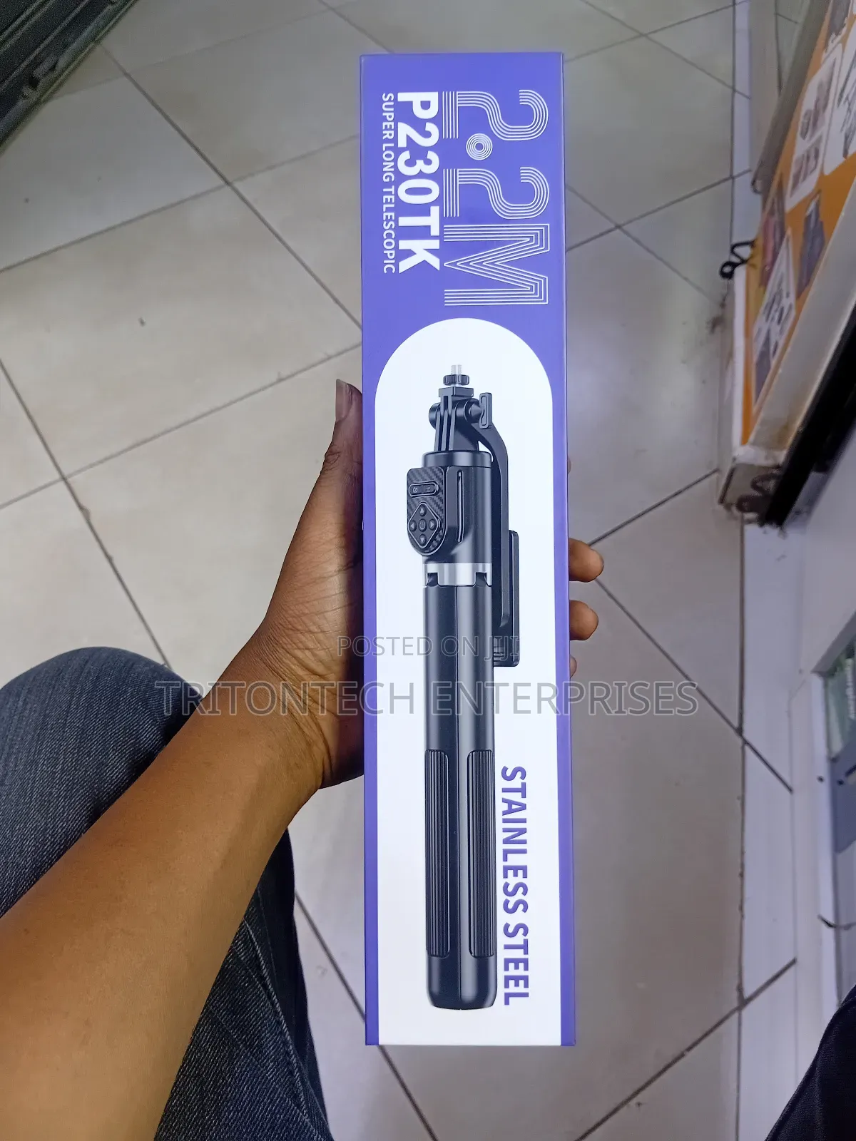 2.2m Stainless Steel Self Stick