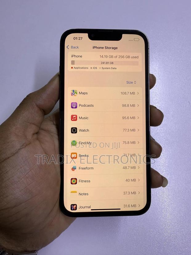 Apple iPhone 13 Pro 256 GB Black - thumbnail 3