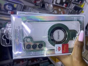 Tnarru Clear Samsung Galaxy S22 Case With Magnetic Stand - thumbnail 2