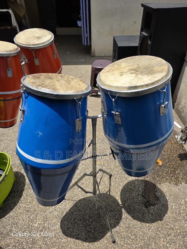 Single Stand Conga Drums Locally Made - thumbnail 3