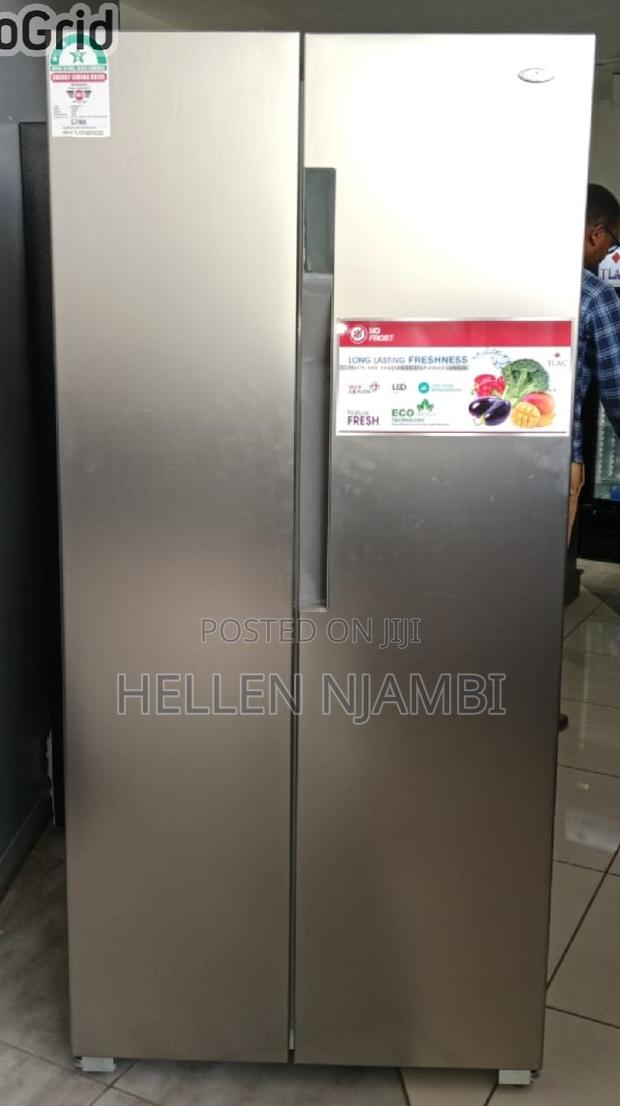 Tlac 430l No Frost Side by Side Fridge (Grey)