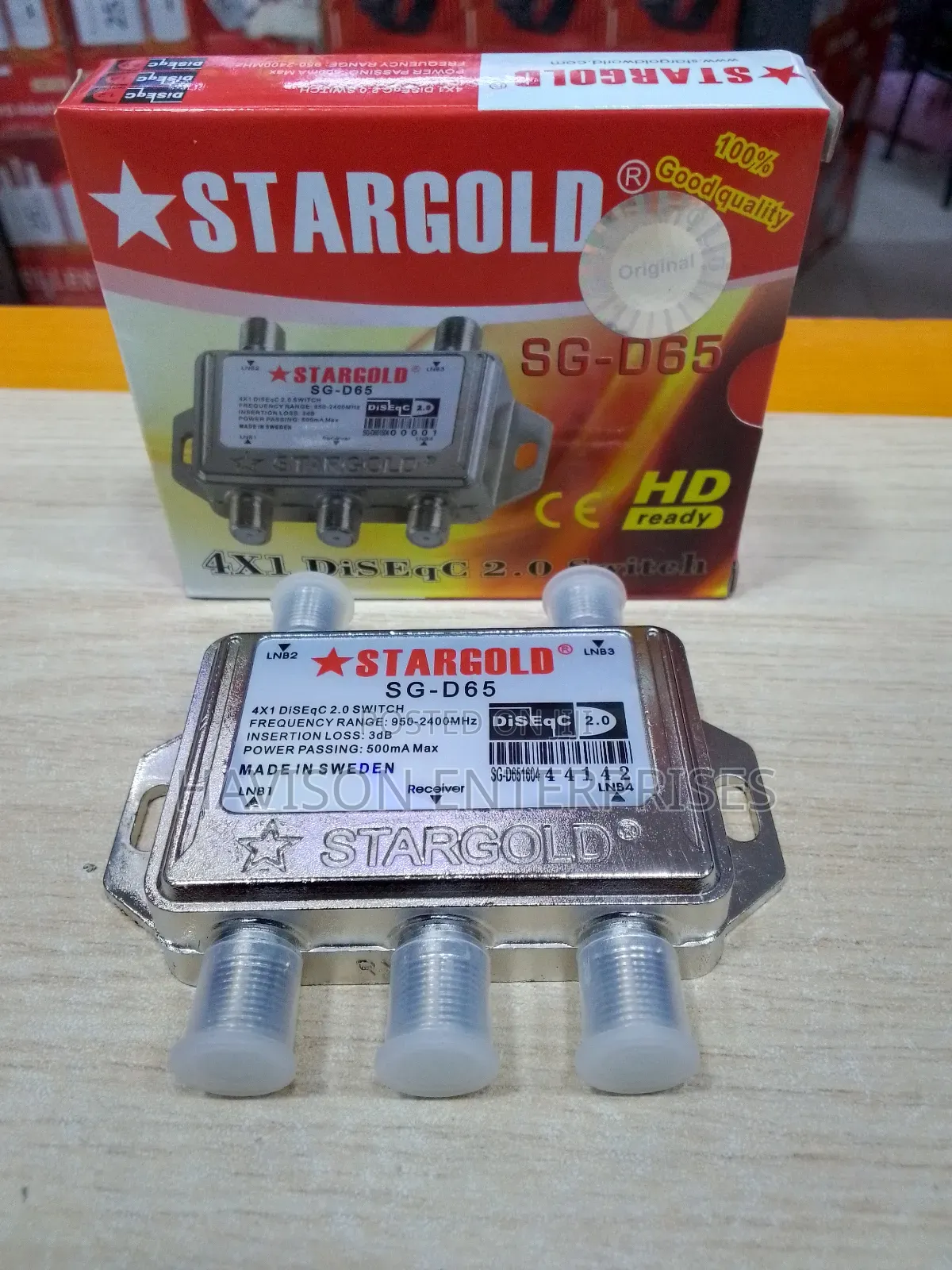 Stargold Diseqc Switch(4way)