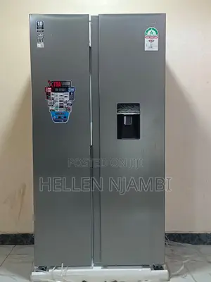 Mika 562l 2 Door Side by Side, No Frost Fridge With Water Dispenser