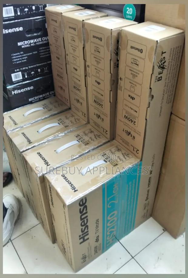 Hisense Hs2100 2.1 Soundbar With Wireless Subwoofer New - main view