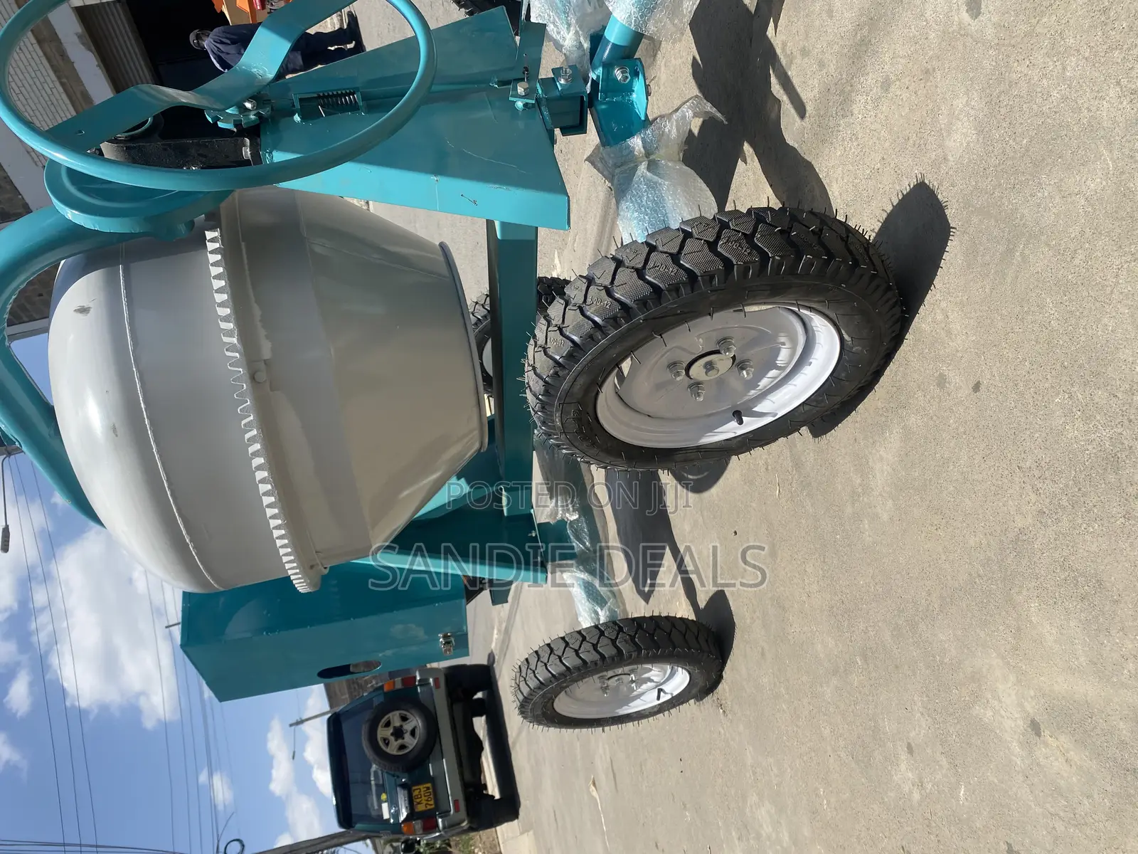 Diesel/Electric Concrete Mixer 400l