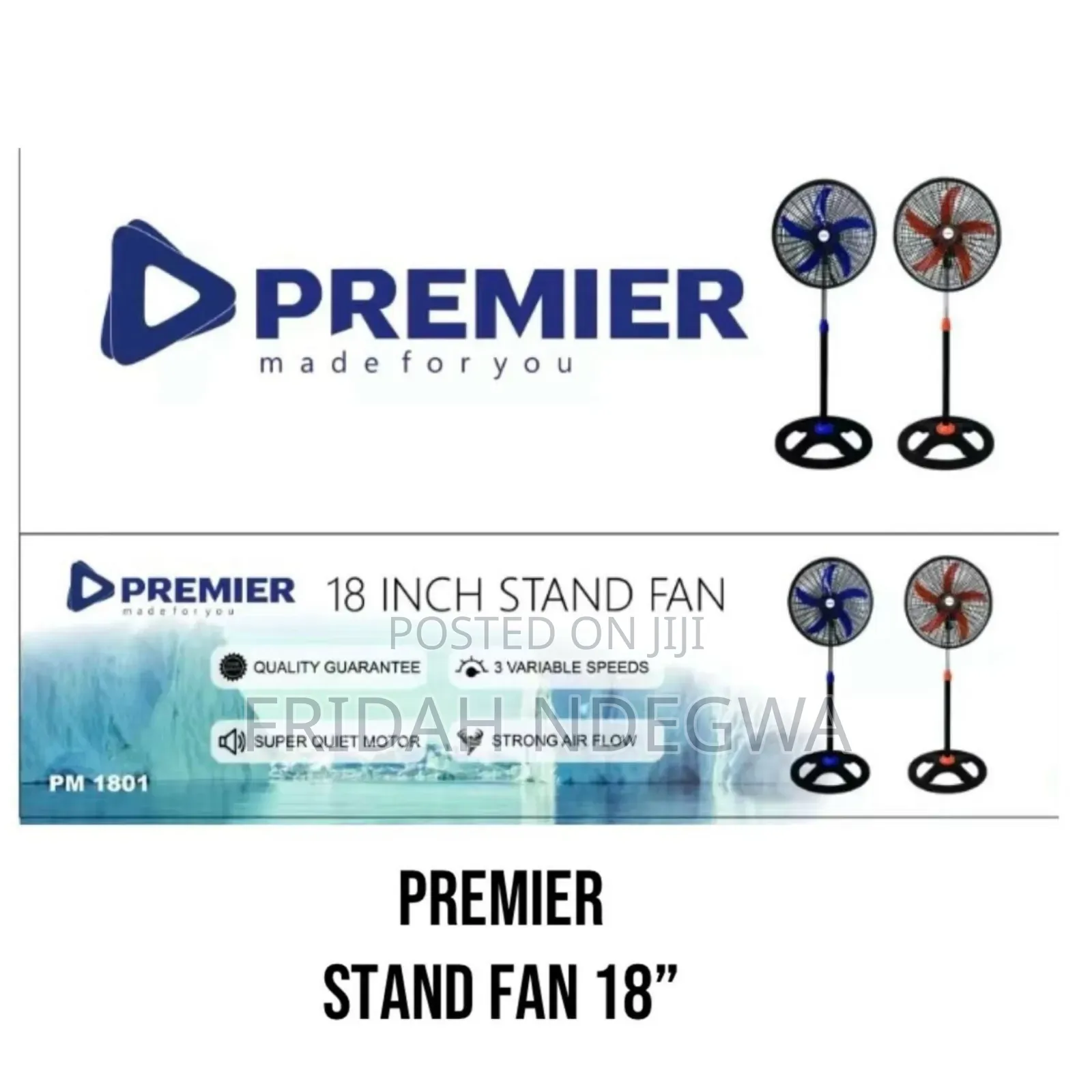 Premier Stand Fan 18