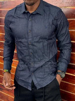 Quality Denim Casual Longsleeved Colour Plain Shirts