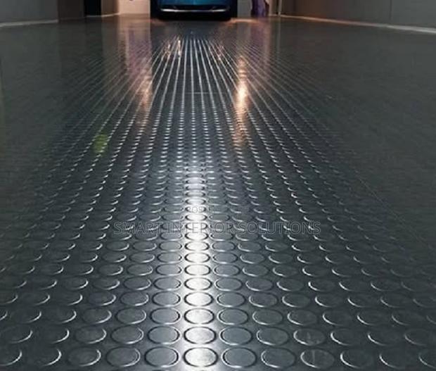 Garage Rubber Coin Carpet
