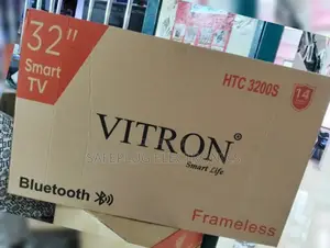 Vitron 32” Smart Android Tv – Frameless Design + Bluetooth! "