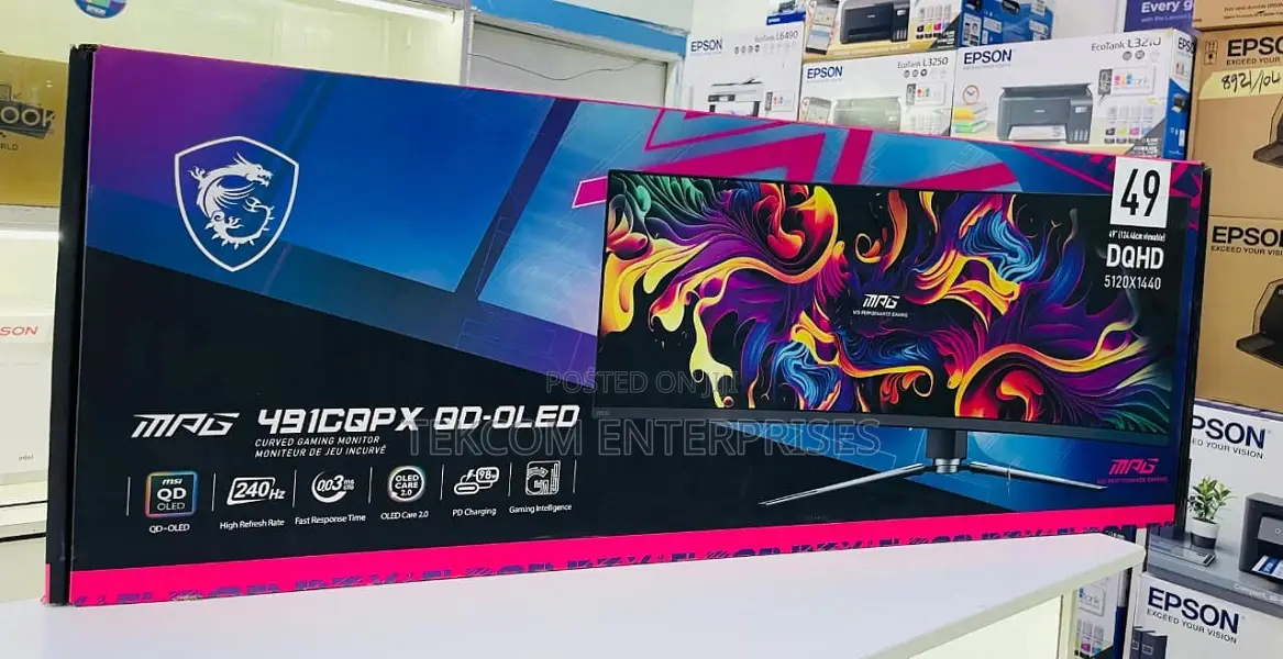 Msi MPG 49-Inch Qd-Oled Monitor